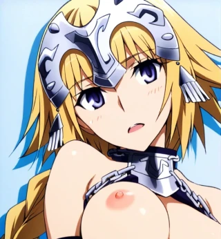 Pelo largo, Boca abierta, Pechos, Estilo ilustración, R18, mirando al espectador, Obra maestra